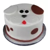 Puppy Face Fondant Cake From Lallantop Cake Shop - Delightful Celebration Cake