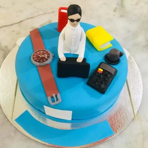 Accountant Guy Birthday Cake From Lallantop Cake Shop Noida And East Delhi From Lallamtop Cake Shop