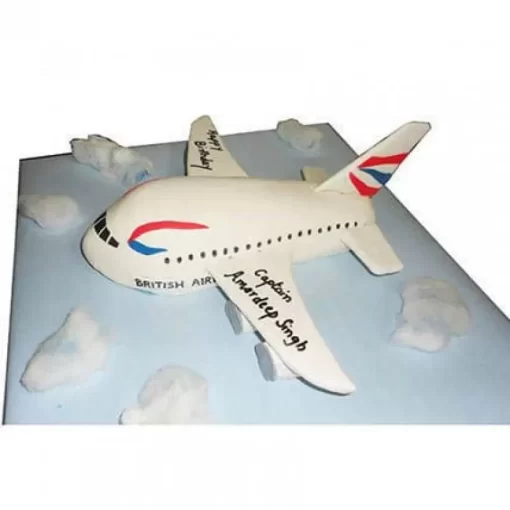 Airplane Fondant Cake