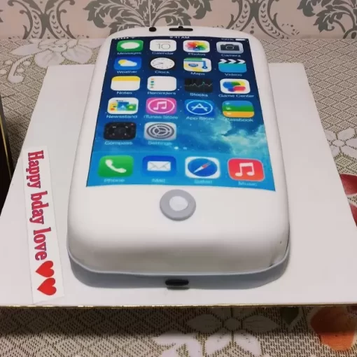 Amazing Iphone Fondant Cake From Lallantop Cake Shop - Delivery In East Delhi, South-East Delhi, Ghaziabad, And Noida