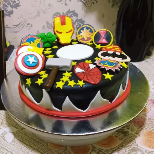 Avengers Superhero S Fondant Cake From Lallantop Cake Shop Noida And East Delhi From Lallamtop Cake Shop