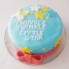 Baby Birthday Fondant Cake from LallanTop Cake Shop - Delivery in East Delhi, South-East Delhi, Ghaziabad, and Noida