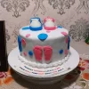 Baby Feet Baby Shower Cake From Lallantop Cake Shop Noida And East Delhi From Lallamtop Cake Shop