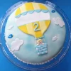 Baby In Balloon Fondant Cake From Lallantop Cake Shop Noida And East Delhi From Lallamtop Cake Shop