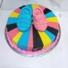 Baby Shower Customized Designer Cake From Lallantop Cake Shop Noida And East Delhi From Lallamtop Cake Shop