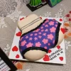 Bachelor Party Butt Theme Cake From Lallantop Cake Shop Noida And East Delhi From Lallamtop Cake Shop