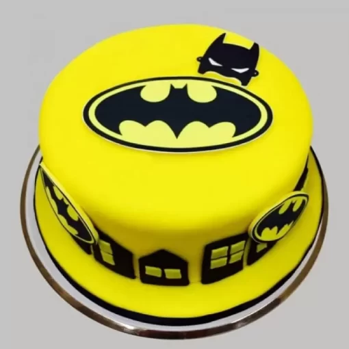 Batman Delight Fondant Cake From Lallantop Cake Shop - Delivery In East Delhi, South-East Delhi, Ghaziabad, And Noida