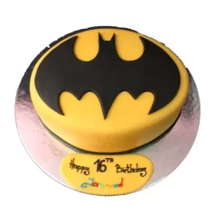 Batman Fondant Cake from LallanTop Cake Shop - Delivery in East Delhi, South-East Delhi, Ghaziabad, and Noida