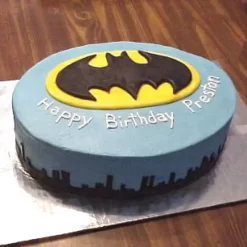 Batman Semi Fondant Cake from LallanTop Cake Shop - Delivery in East Delhi, South-East Delhi, Ghaziabad, and Noida