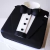 Black Tuxedo Shape Fondant Cake From Lallantop Cake Shop Noida And East Delhi From Lallamtop Cake Shop