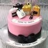 Born To Shop Fondant Cake From Lallantop Cake Shop Noida And East Delhi From Lallamtop Cake Shop