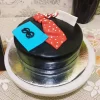 Boss Theme Fondant Cake With Delivery In Noida, East Delhi, And South-East Delhi