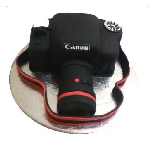 Canon Dslr Camera Fondant Cake