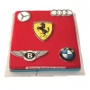 Cars Logo Fondant Cake From Lallantop Cake Shop Noida And East Delhi From Lallamtop Cake Shop