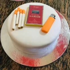 Cigarette And Lighter Theme Cake From Lallantop Cake Shop Noida And East Delhi From Lallamtop Cake Shop