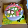 Couple Floral Theme Fondant Cake From Lallantop Cake Shop Noida And East Delhi From Lallamtop Cake Shop