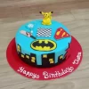 Customized Superhero Cake For Kids From Lallantop Cake Shop Noida And East Delhi From Lallamtop Cake Shop