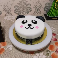 Cute Panda Face Designer Cake from LallanTop Cake Shop - Delivery in East Delhi, South-East Delhi, Ghaziabad, and Noida