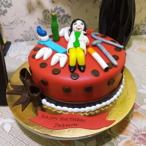 Dentist Theme Fondant Cake From Lallantop Cake Shop Noida And East Delhi From Lallamtop Cake Shop