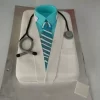 Doctor Uniform Fondant Cake From Lallantop Cake Shop Noida And East Delhi From Lallamtop Cake Shop