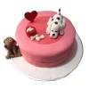 Doggy Theme Fondant Cake From Lallantop Cake Shop Noida And East Delhi From Lallamtop Cake Shop