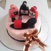 Fashion Theme Fondant Cake From Lallantop Cake Shop Noida And East Delhi From Lallamtop Cake Shop