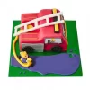 Fire Engine Fondant Cake From Lallantop Cake Shop Noida And East Delhi From Lallamtop Cake Shop