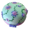 Flower Garden Fondant Cake From Lallantop Cake Shop - Delivery In East Delhi, South-East Delhi, Ghaziabad, And Noida