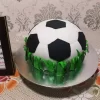 Football Shape Fondant Cake From Lallantop Cake Shop Noida And East Delhi From Lallamtop Cake Shop