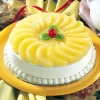 Fresh Creamy Pineapple Cake From Lallamtop Cake Shop