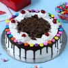 Gems On Top Black Forest Cake From Lallamtop Cake Shop