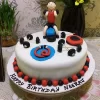 Gym Designer Fondant Cake From Lallantop Cake Shop Noida And East Delhi From Lallamtop Cake Shop