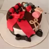 Gymaholic Girl Fondant Cake From Lallantop Cake Shop Noida And East Delhi From Lallamtop Cake Shop