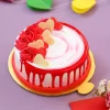 in love strawberry cake From LallamTop Cake Shop