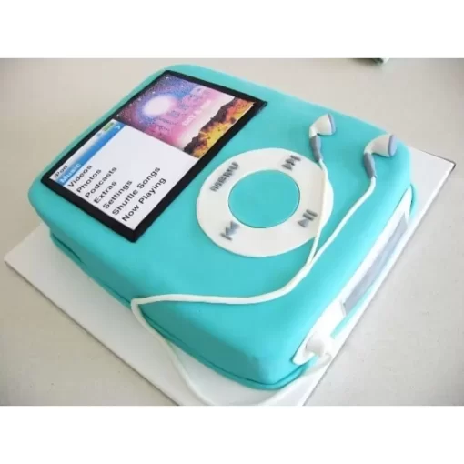 Lallantop Cake Shop Ipod Shape Fondant Cake - Delivery In East Delhi, South-East Delhi, Ghaziabad, And Noida