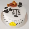 Judge Themed Fondant Cake From Lallantop Cake Shop Noida And East Delhi From Lallamtop Cake Shop