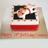 judo theme customized cake from lallantop cake shop noida and east delhi From LallamTop Cake Shop