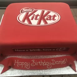 Kitkat Chocolate Bar Fondant Cake from LallanTop Cake Shop - Perfect for Celebrations