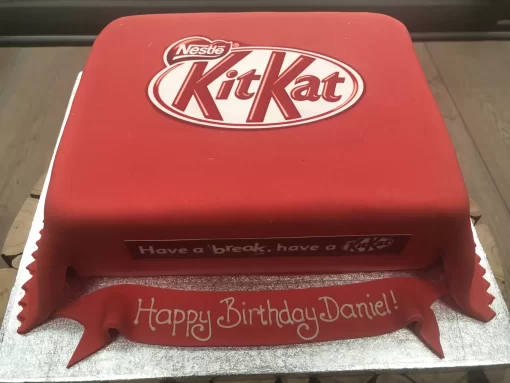 Kitkat Chocolate Bar Fondant Cake From Lallantop Cake Shop - Perfect For Celebrations