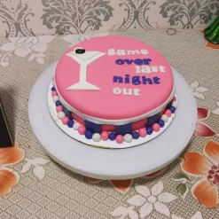 Last Night Out Bachelorette Cake by LallanTop Cake Shop - Delivery in East Delhi, South-East Delhi, Ghaziabad, and Noida