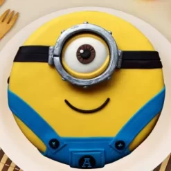 Magical Minion Fondant Cake - LallanTop Cake Shop