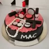 Makeup Designer Fondant Cake From Lallantop Cake Shop Noida And East Delhi From Lallamtop Cake Shop