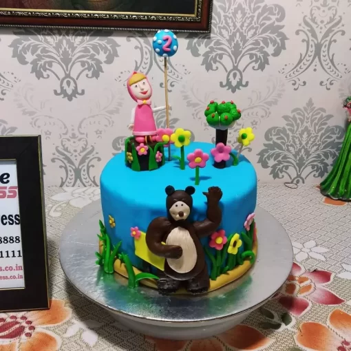 Masha And The Bear Designer Cake