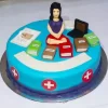 Medical Student Theme Cake From Lallantop Cake Shop Noida And East Delhi From Lallamtop Cake Shop