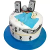 Music Lover Customized Designer Cake From Lallantop Cake Shop Noida And East Delhi From Lallamtop Cake Shop