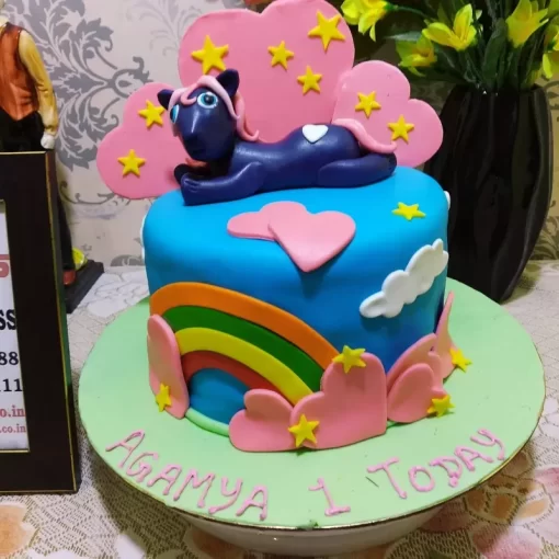 My Little Pony Fondant Cake