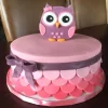 Owl Baby Shower Fondant Cake From Lallantop Cake Shop Noida And East Delhi From Lallamtop Cake Shop