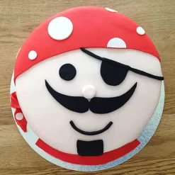 Pirate Birthday Fondant Cake from LallanTop Cake Shop - Delivery in East Delhi, South-East Delhi, Ghaziabad, and Noida.