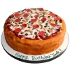 Pizza Theme Fondant Cake From Lallantop Cake Shop Noida And East Delhi From Lallamtop Cake Shop