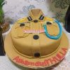 Police Uniform Theme Fondant Cake From Lallantop Cake Shop Noida And East Delhi From Lallamtop Cake Shop